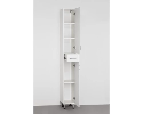 Пенал напольный белый глянец Style Line Эко Стандарт ЛС-00000111