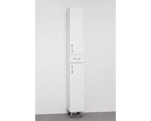 Пенал напольный белый глянец Style Line Эко Стандарт ЛС-00000111