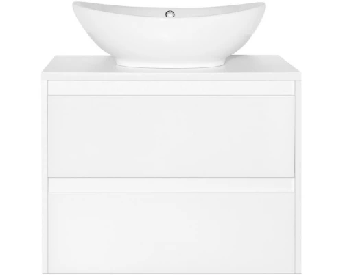 Тумба с раковиной осина белая/белый лакобель 70 см Style Line Монако ЛС-00000623 + СС-00000649