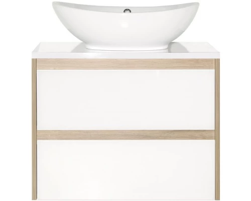 Тумба с раковиной ориноко/белый лакобель 70 см Style Line Монако ЛС-00000633 + СС-00000649