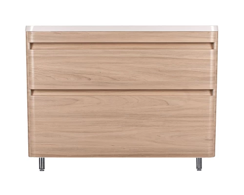 Тумба с раковиной ясень перламутр 100 см Style Line Атлантика ЛС-00000682 + ЛС-00000617