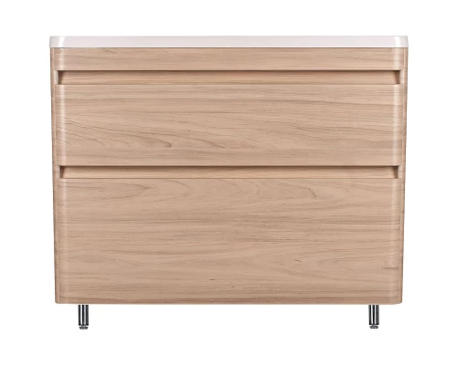 Тумба с раковиной ясень перламутр 80 см Style Line Атлантика ЛС-00000688 + ЛС-00000616