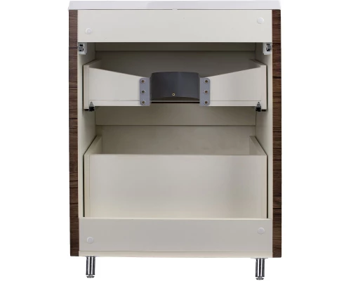 Тумба с раковиной старое дерево 60 см Style Line Атлантика СС-00002207 + СС-00002203