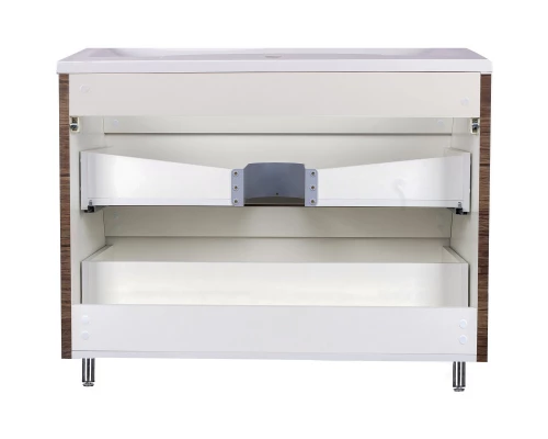 Тумба с раковиной старое дерево 90 см Style Line Атлантика СС-00002211 + СС-00002204