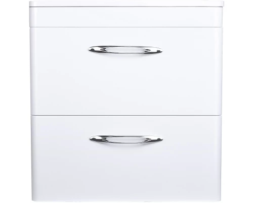 Тумба с раковиной белый глянец 60 см Style Line Каре СС-00002268 + СС-00002261