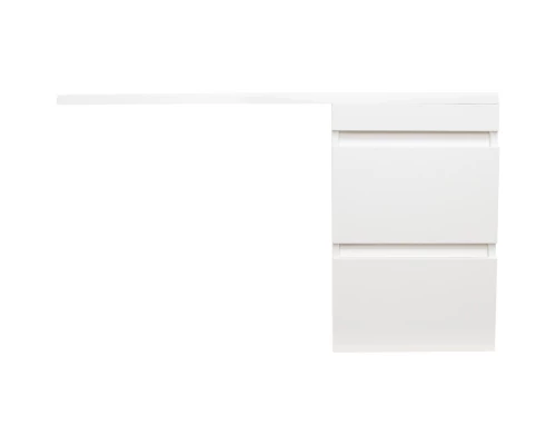 Тумба с раковиной белый глянец 100 см Style Line Даллас СС-00000567 + СС-00000517