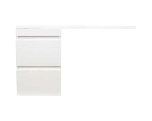 Тумба с раковиной белый глянец 100 см Style Line Даллас СС-00000567 + СС-00000516