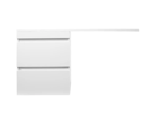 Тумба с раковиной белый глянец 110 см Style Line Даллас СС-00000704 + СС-00000442