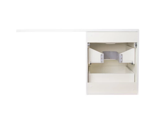 Тумба с раковиной белый глянец 110 см Style Line Даллас СС-00000704 + СС-00000442