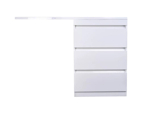 Тумба с раковиной белый глянец 120 см Style Line Даллас СС-00002272 + СС-00000394