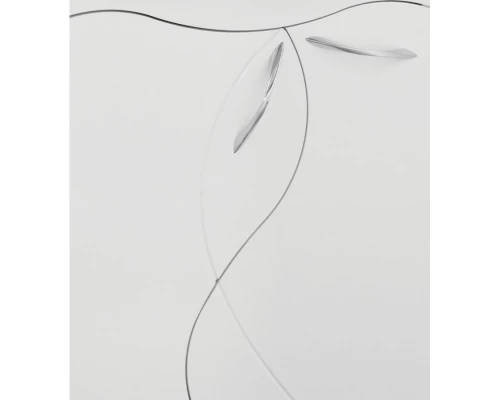 Тумба с раковиной белый глянец 65 см Style Line Амелия ЛС-00000009 + ЛС-00000148