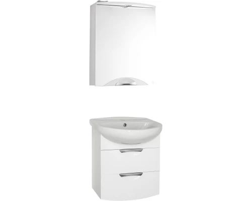 Тумба белый глянец 49 см Style Line Жасмин-2 ЛС-00000345