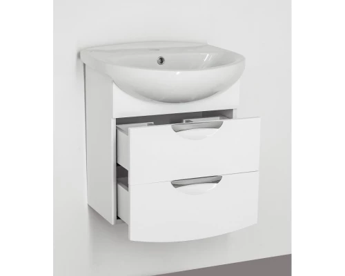 Тумба белый глянец 49 см Style Line Жасмин-2 ЛС-00000345