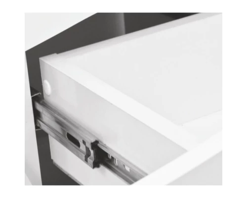 Тумба с раковиной белый глянец 60,5 см Style Line Эко Стандарт ЛС-00000103 + ЛС-00000143