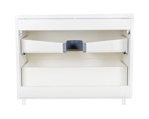 Тумба с раковиной белый матовый 100 см Style Line Атлантика СС-00000692 + ЛС-00000617