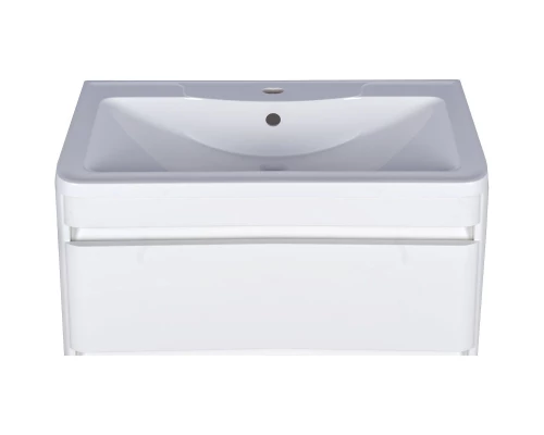 Тумба с раковиной белый матовый 80 см Style Line Атлантика СС-00000604 + ЛС-00000616