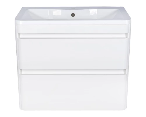 Тумба с раковиной белый матовый 80 см Style Line Атлантика СС-00000691 + ЛС-00000616