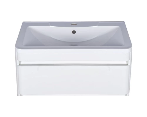Тумба с раковиной белый матовый 80 см Style Line Атлантика СС-00000691 + ЛС-00000616
