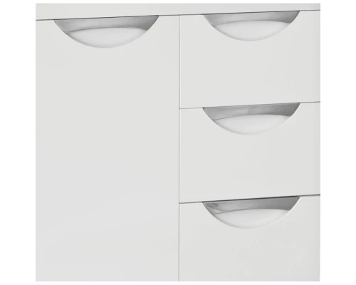 Тумба с раковиной белый глянец 71,5 см Style Line Жасмин ЛС-00000036 + ЛС-00000149