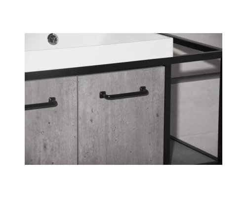 Тумба бетон/черный 100 см Style Line Лофт ЛС-000010021