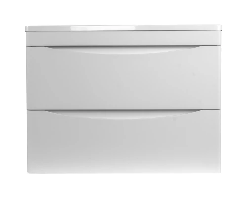 Тумба с раковиной белый матовый 70 см Style Line Бергамо СС-00002320 + СС-00002296