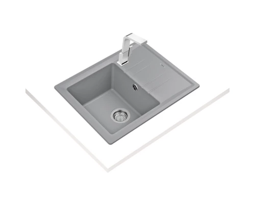 Кухонная мойка Teka Stone 45 S-TG 1B 1D серый металлик 115330042