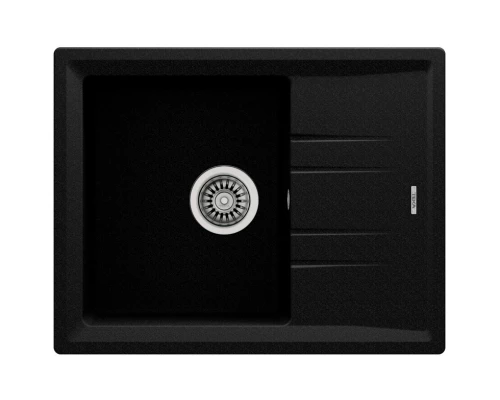 Кухонная мойка Teka Stone 45 S-TG 1B 1D черный металлик 115330045