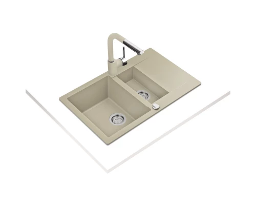 Кухонная мойка Teka Clivo 60 B-TQ топаз бежевый 40148022
