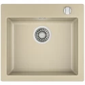Кухонная мойка Teka Clivo 50 S-TQ топаз бежевый 40148012 Кухонная мойка Teka Clivo 50 S-TQ топаз бежевый 40148012