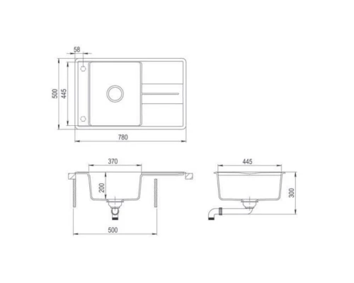 Кухонная мойка Teka Estela 50 B-TQ песочный 40148083