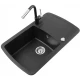 Кухонная мойка Teka Liva 60 S-TQ черный металлик 40148180