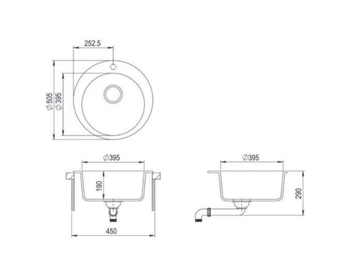Кухонная мойка Teka Clave 45 B-TQ 1B топаз бежевый 40148142