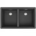 Кухонная мойка Teka Radea R10 2B 750 M-TG темно-серый 115260039 Кухонная мойка Teka Radea R10 2B 750 M-TG темно-серый 115260039