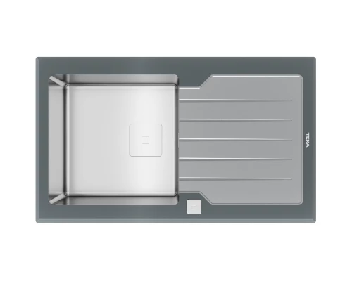 Кухонная мойка Teka Diamond RS15 1B 1D 86 Stone Grey 115100021