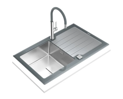 Кухонная мойка Teka Diamond RS15 1B 1D 86 Stone Grey 115100021