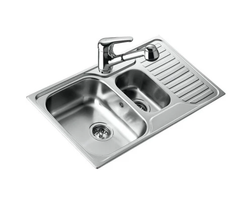 Кухонная мойка Teka Princess 1 ½B ½D декоративная сталь 40109182