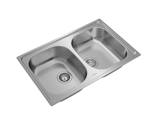 Кухонная мойка Teka Universe 80 T-XN 2B матовая сталь 115040010