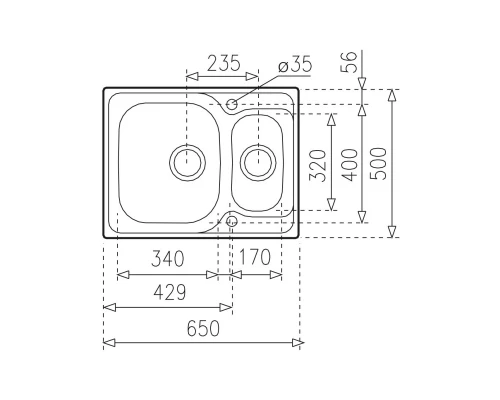 Кухонная мойка Teka Universe 60 T-XP 1 1/2 B полированная сталь 115070001