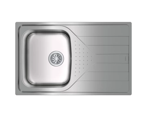 Кухонная мойка Teka Universe 45 45 T-XM 1B 1D декоративная сталь 115110029