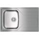 Кухонная мойка Teka Universe 45 45 T-XM 1B 1D декоративная сталь 115110029