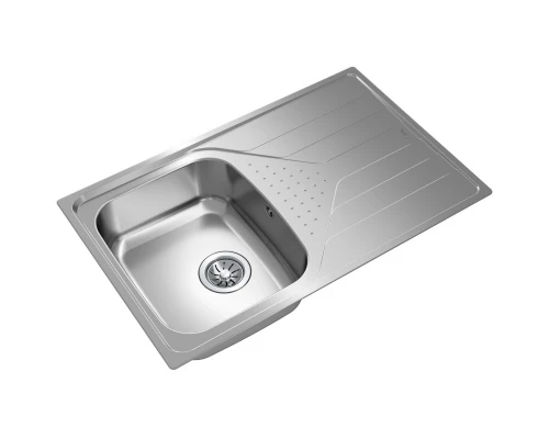 Кухонная мойка Teka Universe 45 45 T-XM 1B 1D декоративная сталь 115110029