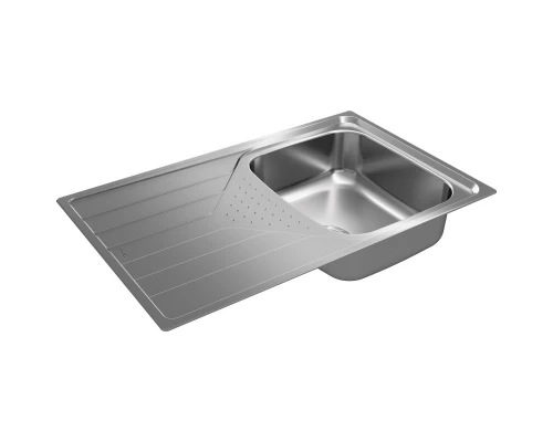 Кухонная мойка Teka Universe 45 45 T-XM 1B 1D декоративная сталь 115110029
