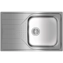 Кухонная мойка Teka Universe 50 T-XP 1B 1D декоративная сталь 115110030 Кухонная мойка Teka Universe 50 T-XP 1B 1D декоративная сталь 115110030