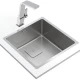 Кухонная мойка Teka Flexlinea RS15 40.40 матовая сталь 115000053
