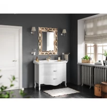 Тумба с раковиной белый 110 см Tiffany World Armony Nuova ARM2110B+GIU200110/ALZAbi*1