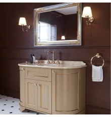 Тумба с раковиной pennellato 129 см Tiffany World York YOR4130PO+S53BIKOMPLEKT