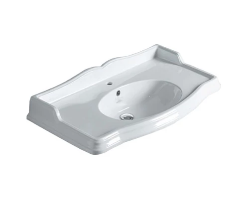 Тумба с раковиной белый 90 см Tiffany World Veronica Nuova VER3090B+AR864BI*1KOMPLEKT