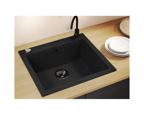 Кухонная мойка Tolero черный R-111 №911