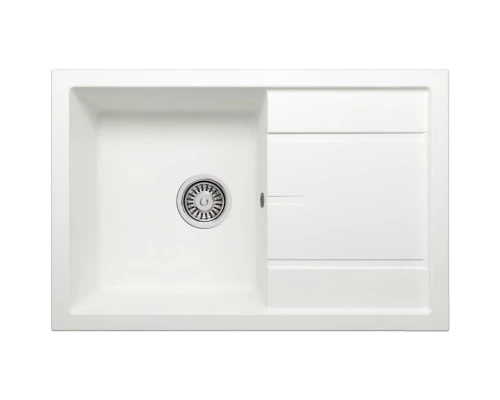 Кухонная мойка Tolero белый R-112 №923