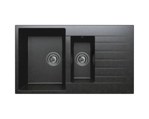 Кухонная мойка Tolero черный R-118 №911